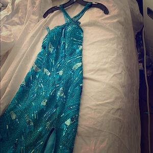 Beautiful exquisite one of a kind dress.